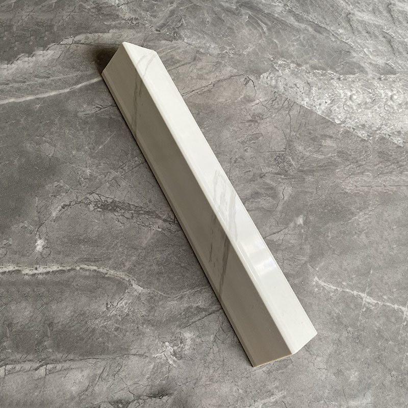 Tahan UV 0.6mm-1.5mm PVC Wall Corner Guard Warna Stabil