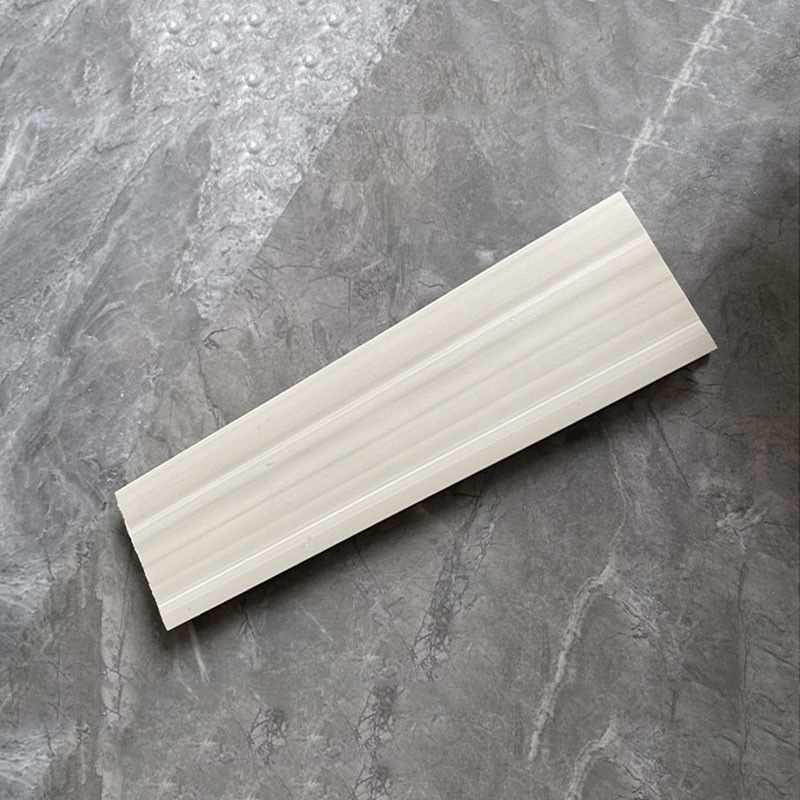 Waterproof SPC Wearproof Skirting Line Bahan Hias Dinding 12mm 15mm 24mm